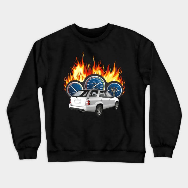 Acura MDX 2003 11 Crewneck Sweatshirt by Stickers Cars